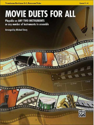 Movie Duets for All (noty na pozoun, baskřídlovku v basovém klíčí, fagot, tubu)