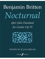 Benjamin Britten: Nocturnal After John Dowland For Guitar Op. 70 (noty na kytaru)