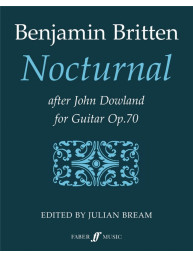 Benjamin Britten: Nocturnal After John Dowland For Guitar Op. 70 (noty na kytaru)