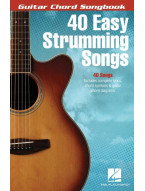 Guitar Chord Songbook: 40 Easy Strumming Songs (akordy na kytaru, texty písní)