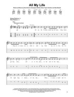Foo Fighters: Easy Guitar with Tab (noty, tabulatury na snadnou kytaru)
