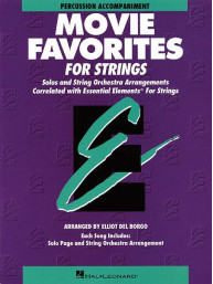 Essential Elements: Movie Favorites for Strings (noty na perkuse)