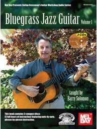 Bluegrass Jazz Guitar 1 (noty na kytaru) (+audio)