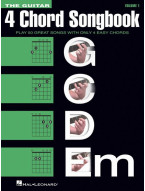 The Guitar 4-Chord Songbook G-C-D-Em (noty, melodická linka, akordy)