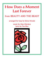 How Does A Moment Last Forever From Beauty and The Beast (noty na harfu)