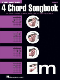 The Guitar 4-Chord G-C-D-Em Songbook 2 (noty, melodická linka, akordy)