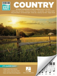Super Easy Songbook: Country (noty na super snadný klavír)