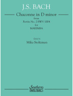 J.S. Bach: Chaconne in D minor from Partita No. 2 BWV 1004 (noty na marimbu)