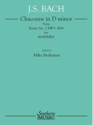J.S. Bach: Chaconne in D minor from Partita No. 2 BWV 1004 (noty na marimbu)