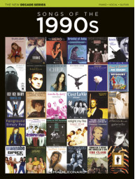 New Decade Series: Songs of the 1990s (noty na klavír, zpěv, akordy)