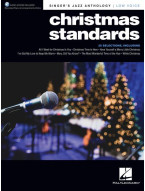 Singer's Jazz Anthology: Christmas Standards - Low Voice (noty na klavír, zpěv, akordy) (+audio)