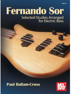 Fernando Sor: Selected Studies (noty, tabulatury na baskytaru)