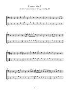 Fernando Sor: Selected Studies (noty, tabulatury na baskytaru)