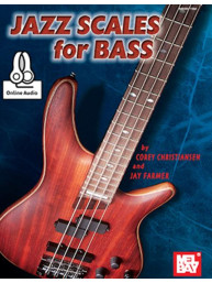 Jazz Scales For Bass (noty, tabulatury na baskytaru) (+audio)
