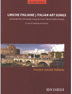 Italian Art Songs - Medium/Low Voice (noty na zpěv, klavír)