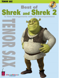Best of Shrek and Shrek 2 (noty na tenorsaxofon) (+audio)