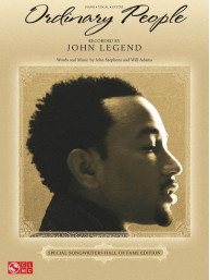 John Legend: Ordinary People (noty na klavír, zpěv, akordy)