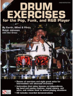 Drum Exercises for the Pop, Funk, and R&B Player (noty na bicí) (+audio)