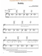 Colbie Caillat: Bubbly (noty na klavír, zpěv, akordy)