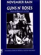 Guns N' Roses: November Rain (noty na klavír, zpěv, akordy)