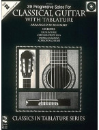 39 Progressive Solos for Classical Guitar 2 (noty, tabulatury na kytaru) (+audio)