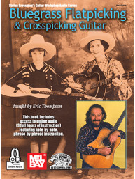 Bluegrass Flatpicking and Crosspicking Guitar (noty, tabulatury na kytaru) (+audio)
