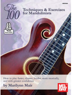 100 Techniques and Exercises For Mandolinist (noty, tabulatury na mandolínu) (+audio)