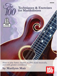 100 Techniques and Exercises For Mandolinist (noty, tabulatury na mandolínu) (+audio)