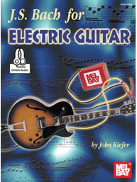 J.S. Bach for Electric Guitar (noty, tabulatury na kytaru) (+audio)