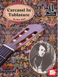 Carcassi in Tablature (noty, tabulatury na kytaru) (+audio)