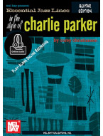 Essential Jazz Lines: The Style Of Charlie Parker (noty, tabulatury na kytaru) (+audio)