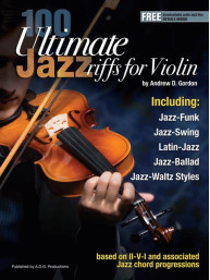 100 Ultimate Jazz Riffs for Violin (noty na housle) (+audio)