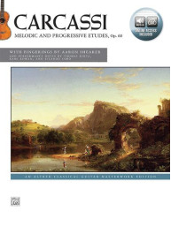 Matteo Carcassi: Melodic and Progressive Etudes, Op. 60 (noty na kytaru) (+audio)