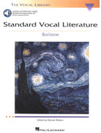 Standard Vocal Literature - Baritone (noty na zpěv, klavír) (+audio)