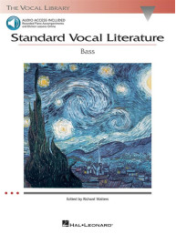 Standard Vocal Literature - Bass (noty na zpěv, klavír) (+audio)