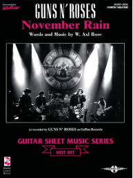 Guns N' Roses: November Rain (noty, tabulatury na kytaru)