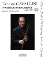 Ernesto Cavallini: 30 Caprices for Clarinet (noty na klarinet) (+audio)
