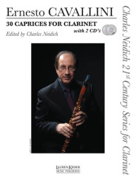 Ernesto Cavallini: 30 Caprices for Clarinet (noty na klarinet) (+audio)