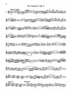 Ernesto Cavallini: 30 Caprices for Clarinet (noty na klarinet) (+audio)