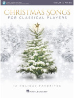 Christmas Songs for Classical Players (noty na housle, klavír) (+audio)