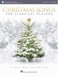 Christmas Songs for Classical Players (noty na housle, klavír) (+audio)