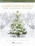 Christmas Songs for Classical Players (noty na příčnou flétnu, klavír) (+audio)