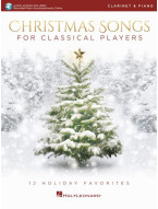 Christmas Songs for Classical Players (noty na klarinet, klavír) (+audio)