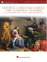 Favorite Christmas Carols for Classical Players (noty na klarinet, klavír) (+audio)