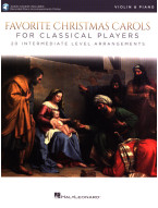 Favorite Christmas Carols for Classical Players (noty na housle, klavír) (+audio)