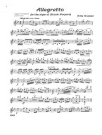 Fritz Kreisler: Favorite Encores (noty na housle) (+audio)
