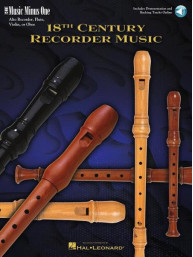 18th Century Recorder Music (noty na altovou zobcovou flétnu) (+audio)
