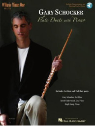 Gary Schocker: Flute Duets with Piano (noty na příčnou flétnu) (+audio)