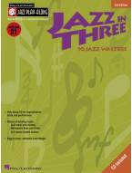 Jazz Play-Along 31: Jazz in Three - Second Edition (noty na nástroje C, Eb, Bb, basového klíče) (+audio)