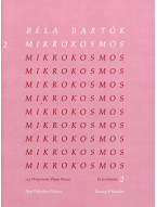 Béla Bartók: Mikrokosmos 2 (noty na klavír)